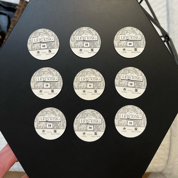 Vintage Lion King Pogs - Picture 2 of 2